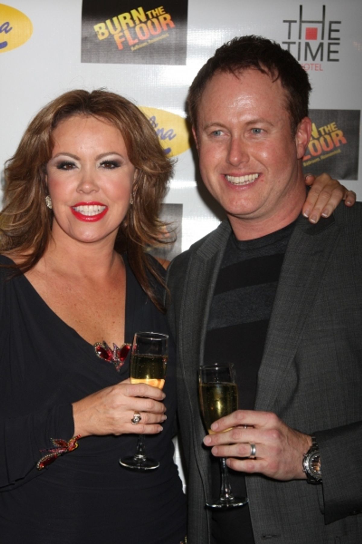 Mary Murphy and Jason Gilkison at 