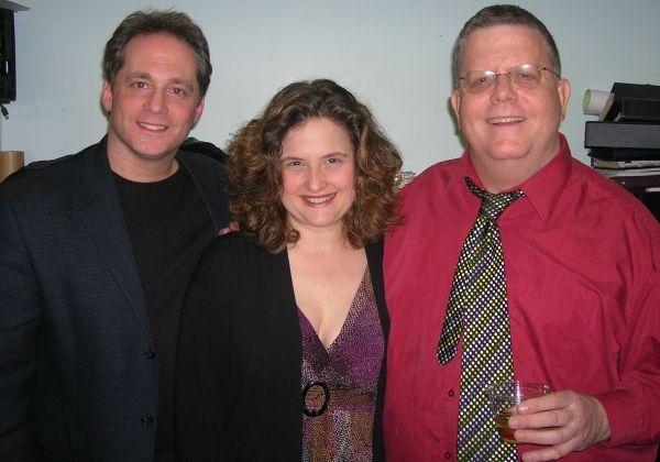 Laurence Holzman, Annette Jolles, Jim Morgan Photo