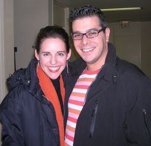 Emily Shoolin and Frank Galgano @ BroadwayWorld Emily Shoolin and Frank Galgano Photo