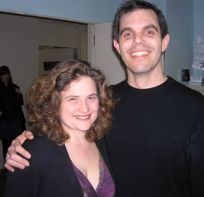 Annette Jolles and Brian Blythe Photo