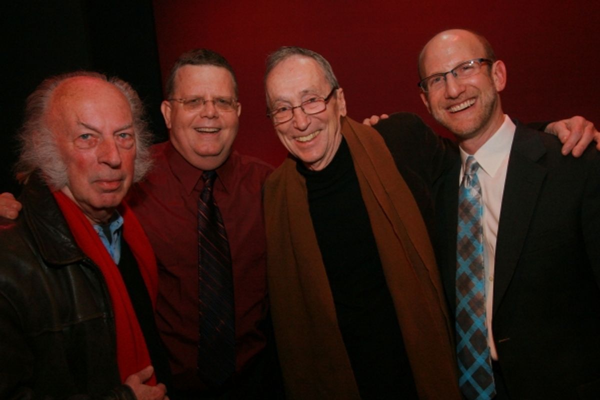 Barry Day, James Morgan, Geoffrey Johnson and Douglas J. Cohen at 