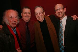 Barry Day, James Morgan, Geoffrey Johnson and Douglas J. Cohen Photo