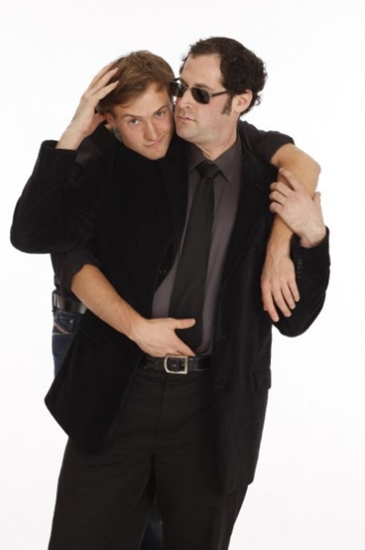 Aaron Scharff and Jon Levenson at 