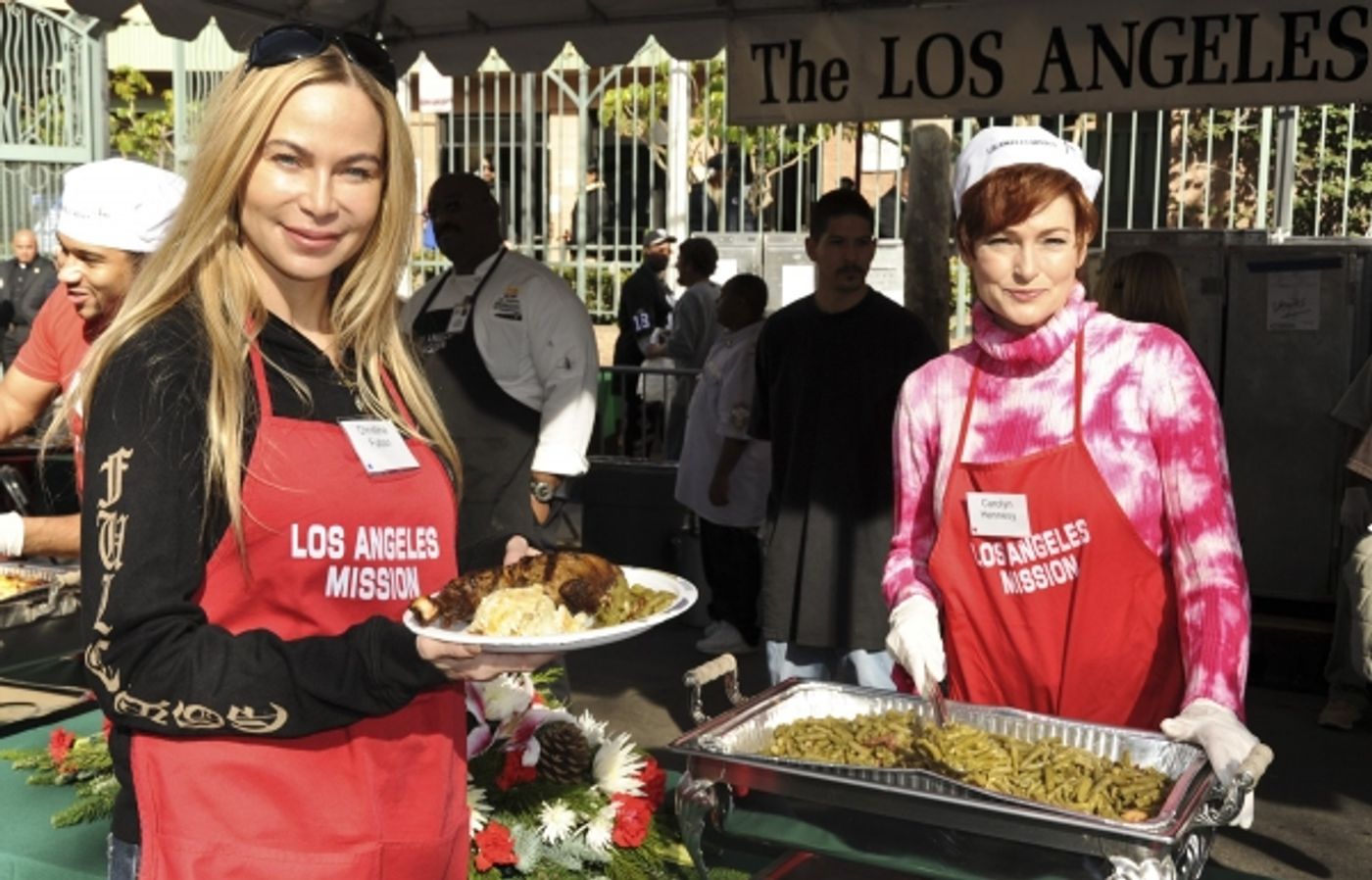 Photo Coverage: Corbin Bleu & More Spend Christmas Eve at the L.A. Mission Photo Coverage: Corbin Bleu & More Spend Christmas Eve at the L.A. Mission Image