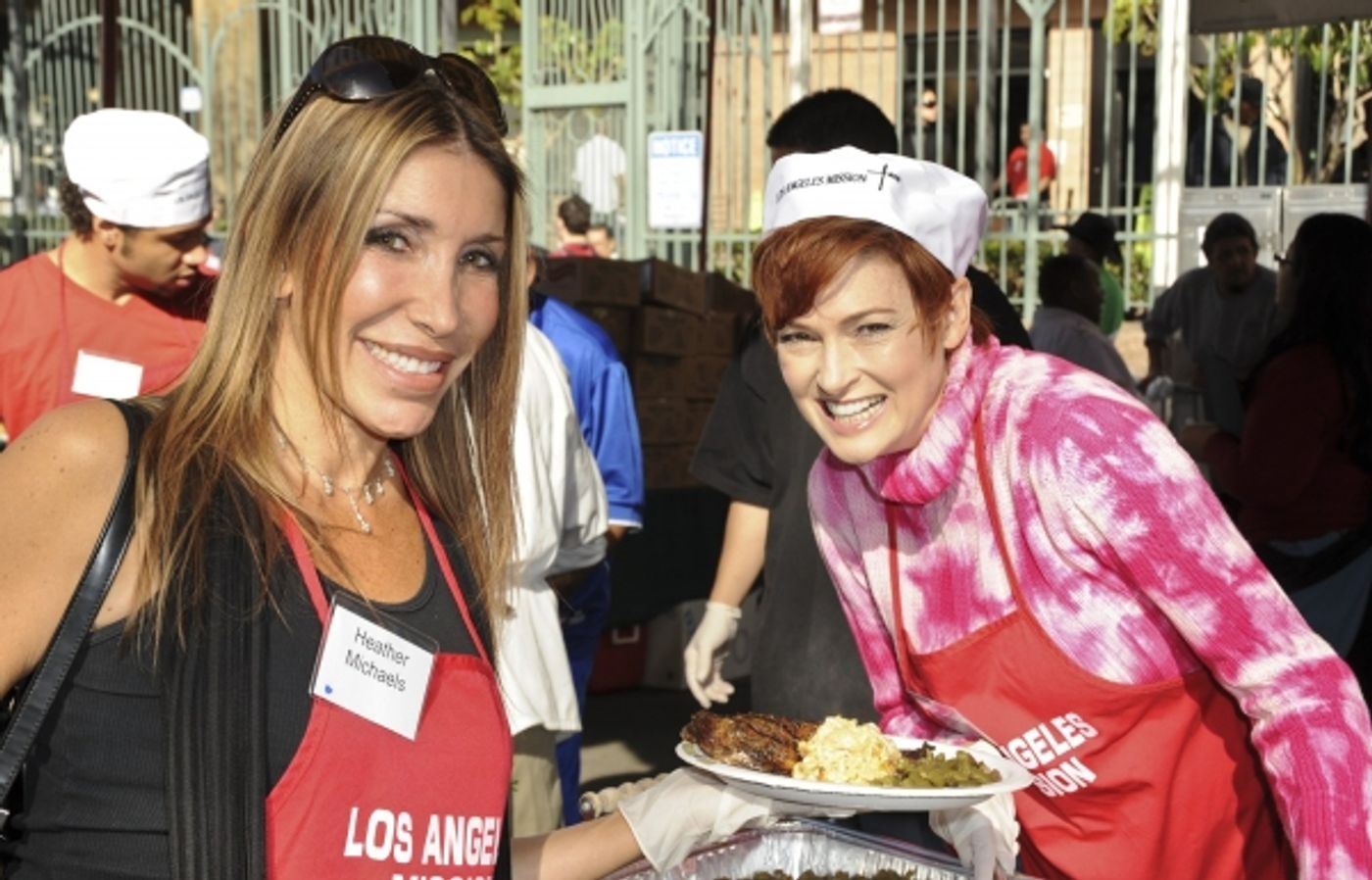 Photo Coverage: Corbin Bleu & More Spend Christmas Eve at the L.A. Mission Photo Coverage: Corbin Bleu & More Spend Christmas Eve at the L.A. Mission Image
