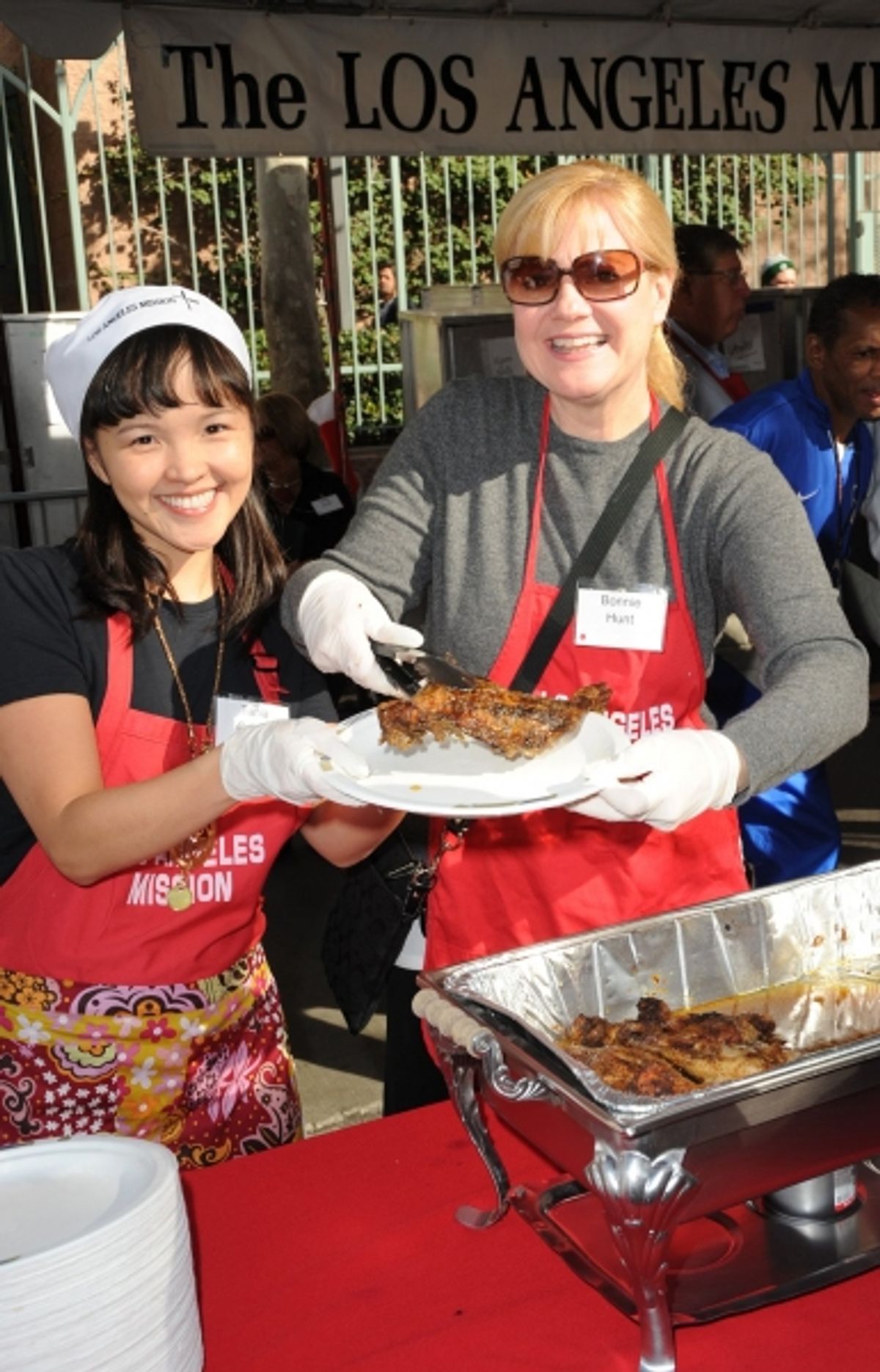 Tania Gunadi and Bonnie Hunt 
 at 
