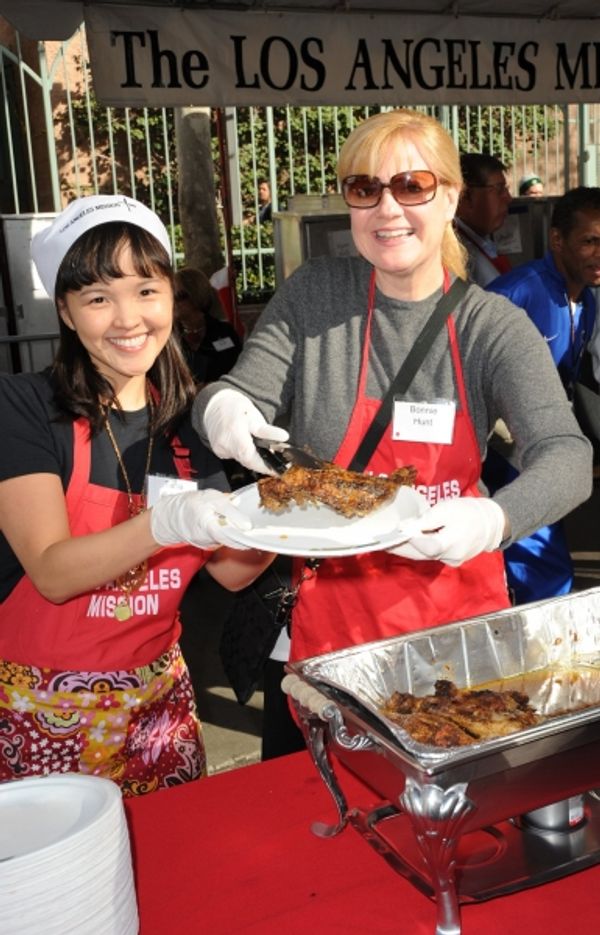 Tania Gunadi and Bonnie Hunt 
 Photo