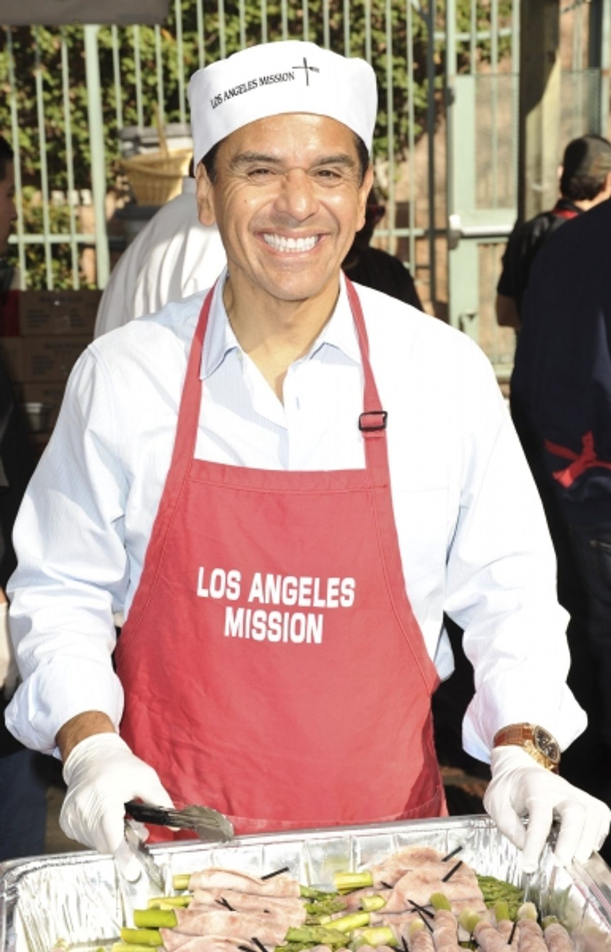 Mayor Antonio Villaraigosa 
 at 