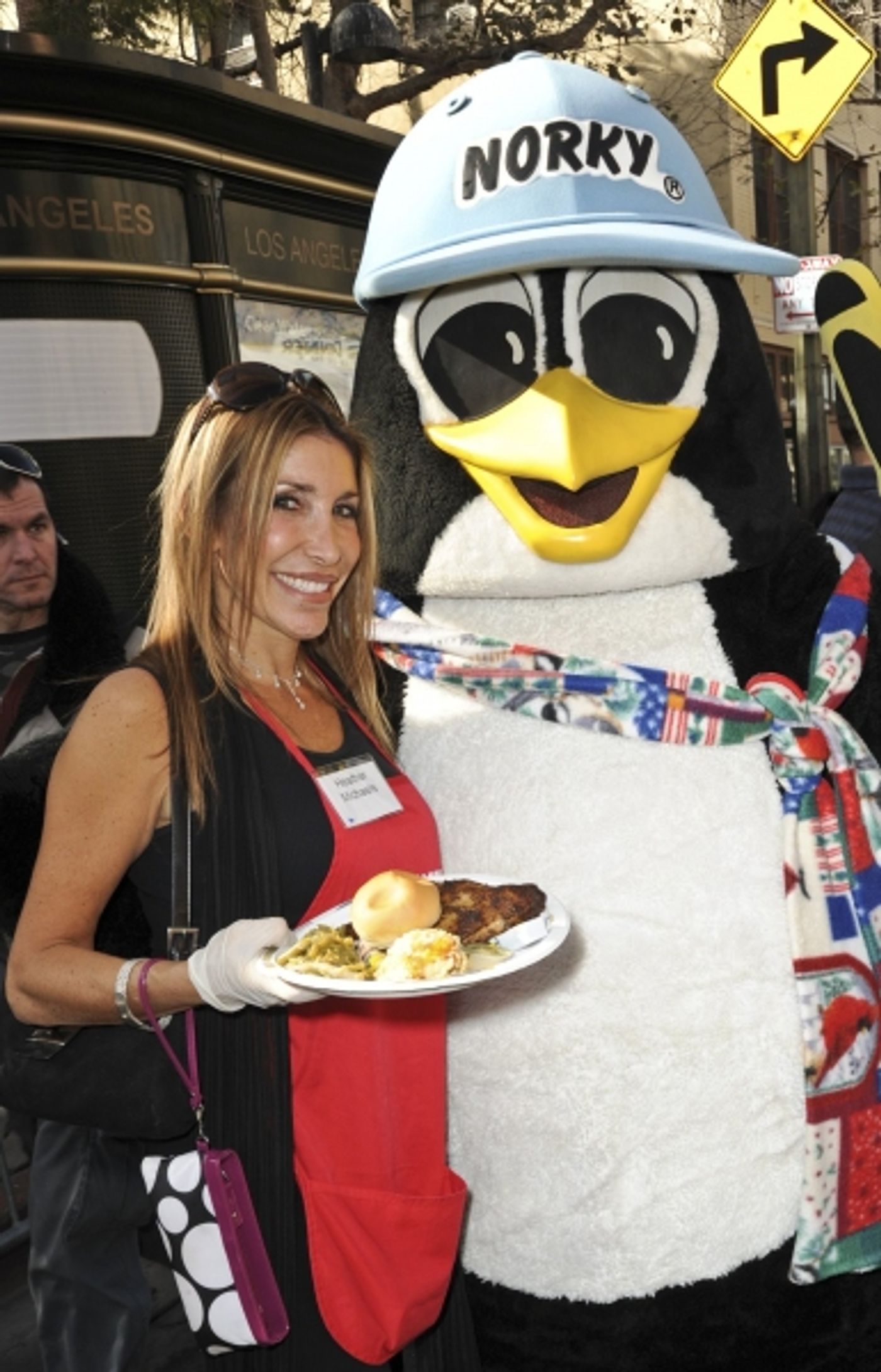 Photo Coverage: Corbin Bleu & More Spend Christmas Eve at the L.A. Mission Photo Coverage: Corbin Bleu & More Spend Christmas Eve at the L.A. Mission Image