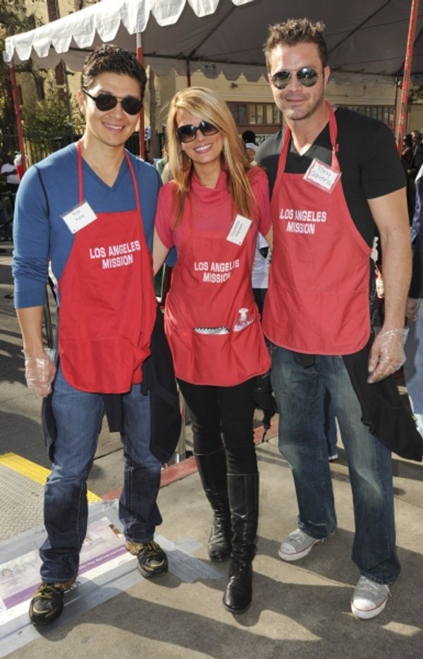 Rick Yune, Courtney Hansen, Tony Schiena 
 Photo