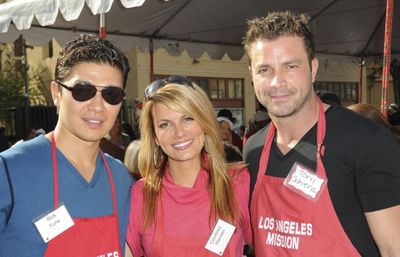 Rick Yune, Courtney Hansen, Tony Schiena
 Photo