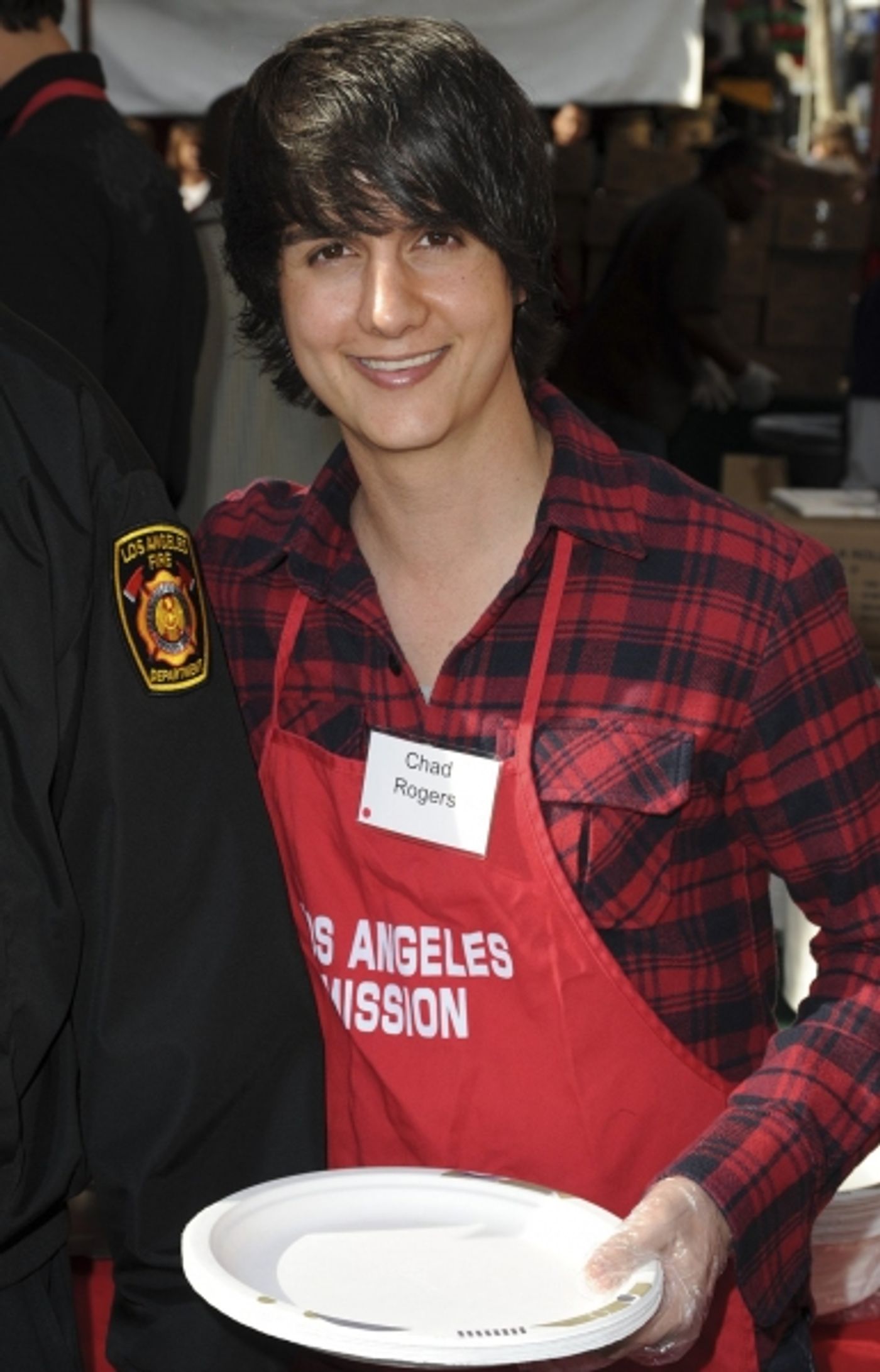 Photo Coverage: Corbin Bleu & More Spend Christmas Eve at the L.A. Mission Photo Coverage: Corbin Bleu & More Spend Christmas Eve at the L.A. Mission Image