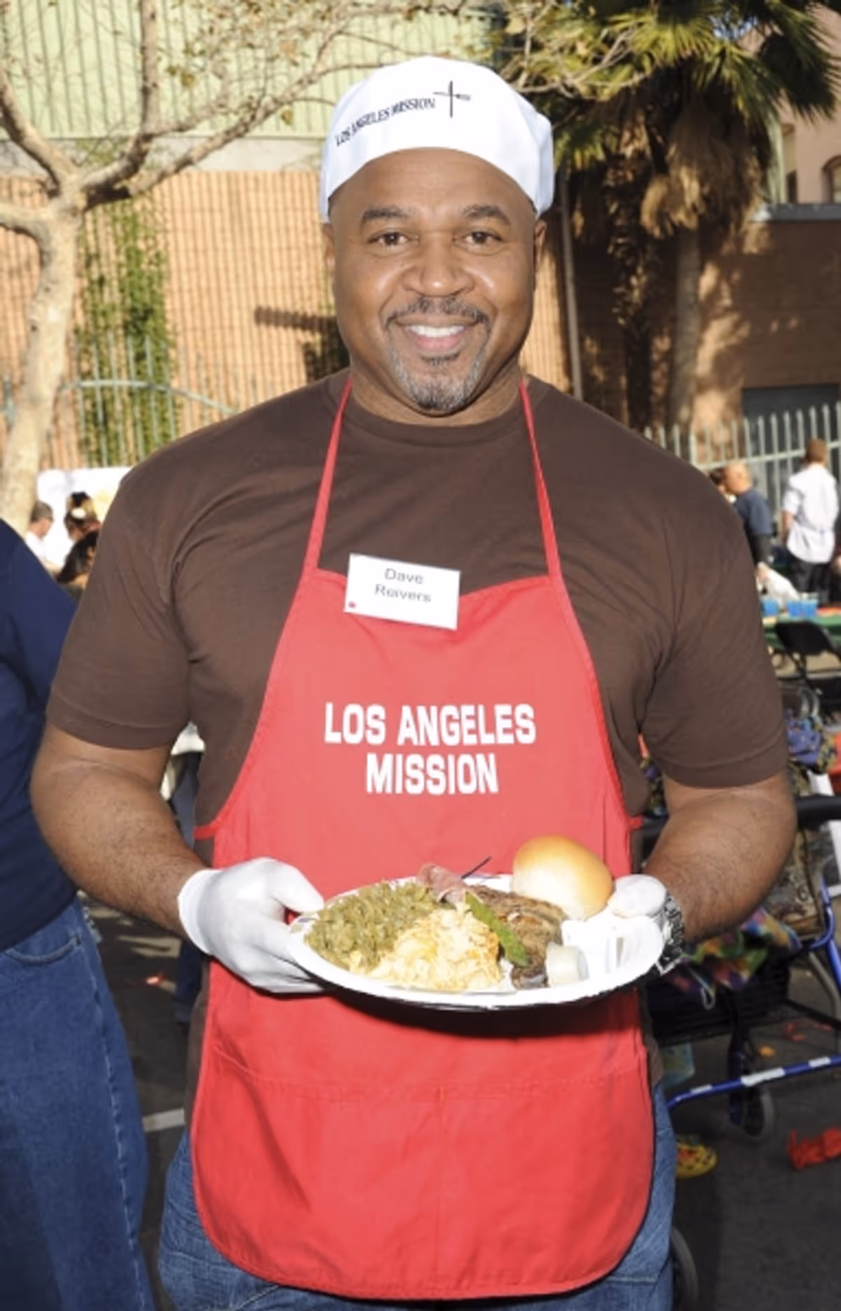Dave Reivers at Corbin Bleu & More Spend Christmas Eve at the L.A. Mission