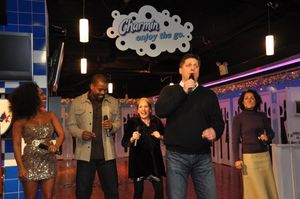 Maya Days, Bernard Dotson, Joy Hermalyn, Christopher Sieber, Marya Grandy Photo