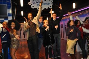 Maya Days, Bernard Dotson, Joy Hermalyn, Christopher Sieber, Marya Grandy, and Charmi Photo