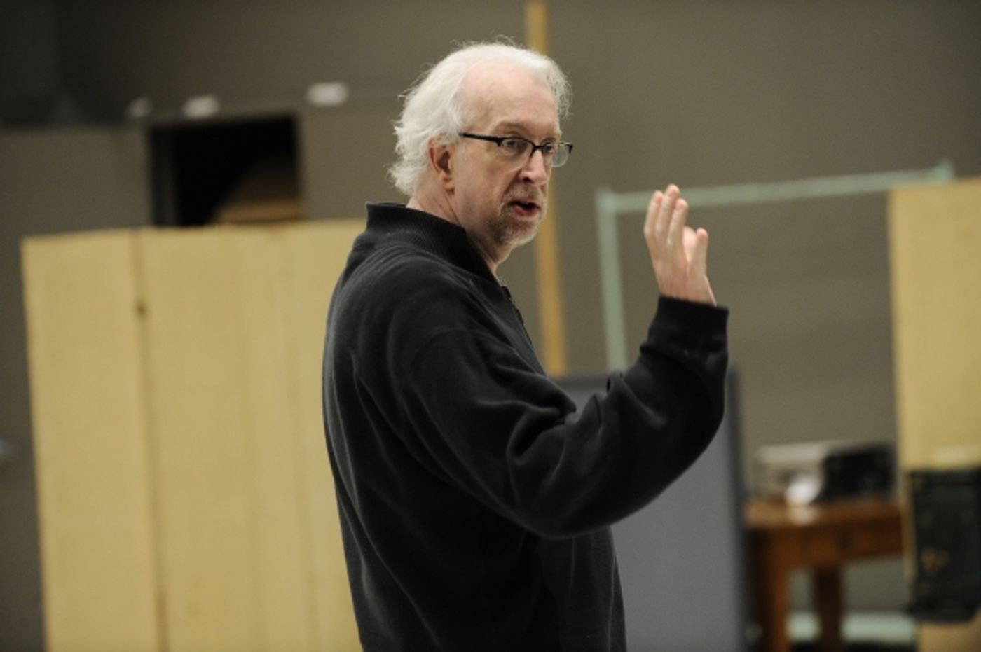 Photo Flash: Goodman Theatre's HUGHIE/KRAPP'S LAST TAPE  Image