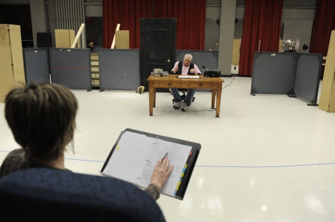 Photo Flash: Goodman Theatre's HUGHIE/KRAPP'S LAST TAPE  Image