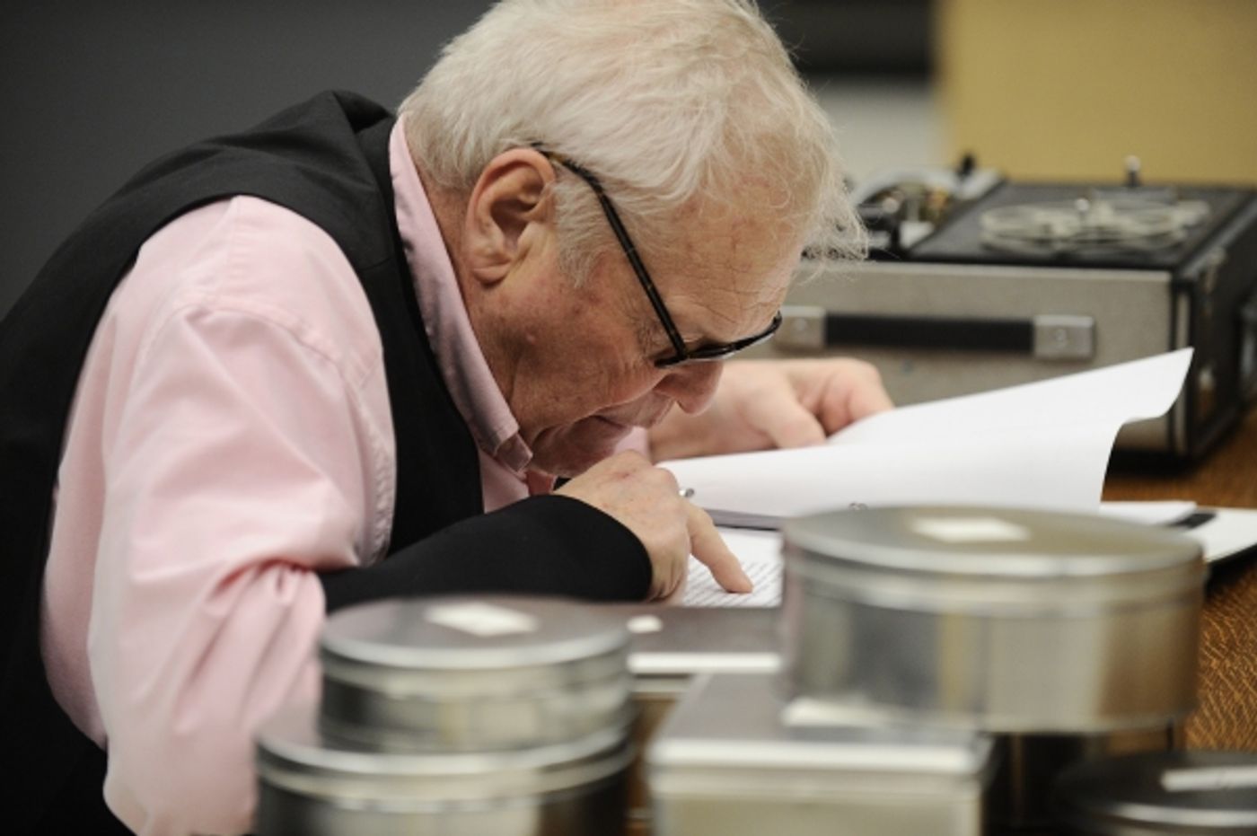 Photo Flash: Goodman Theatre's HUGHIE/KRAPP'S LAST TAPE  Image