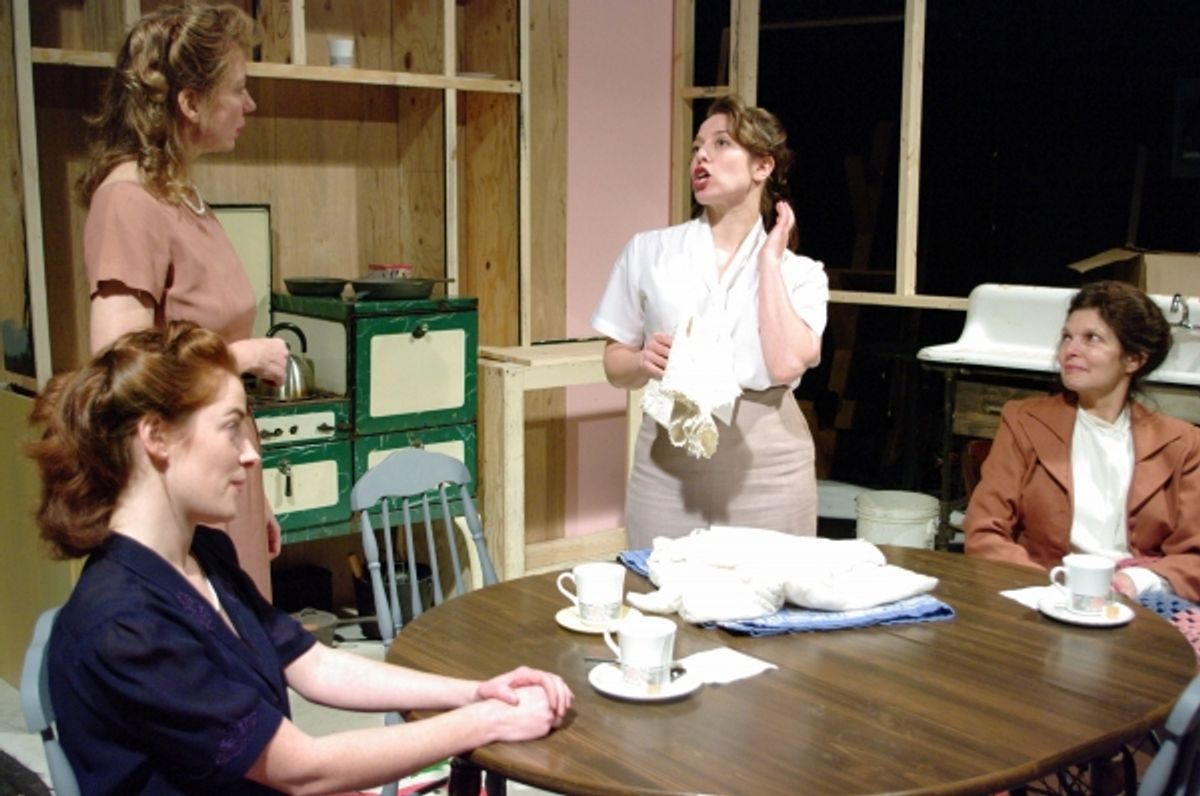 Allison Moody, Lauren Briggeman, Wendy Peace and Martha Jacobs at 