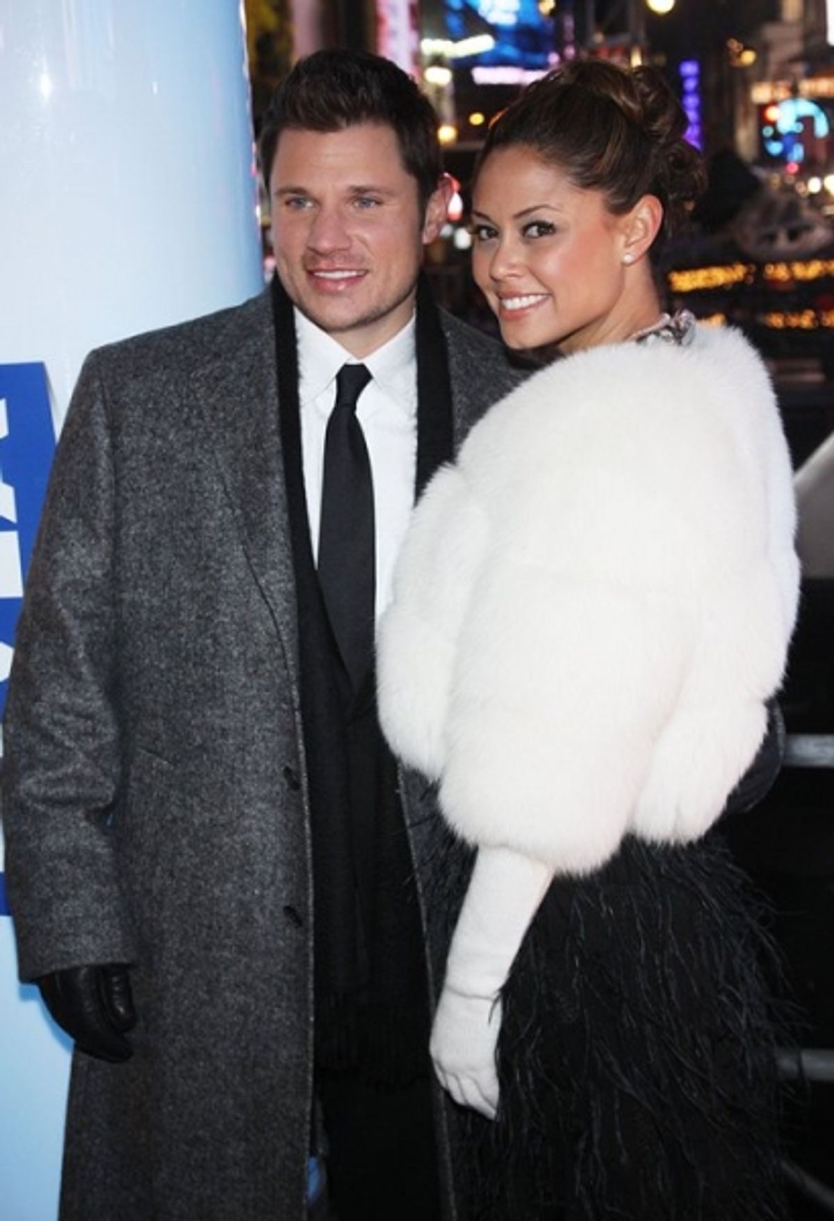  Nick Lachey and Vanessa Minillo  at 