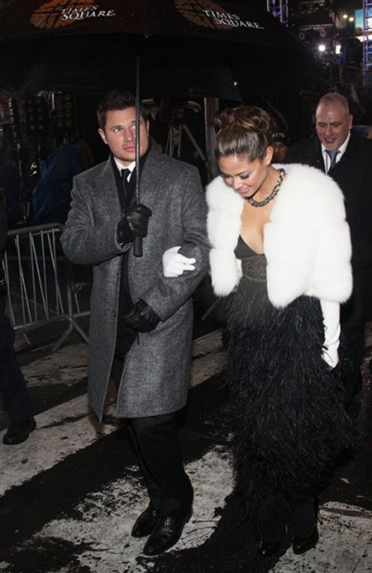 Nick Lachey and Vanessa Minillo 
 at 
