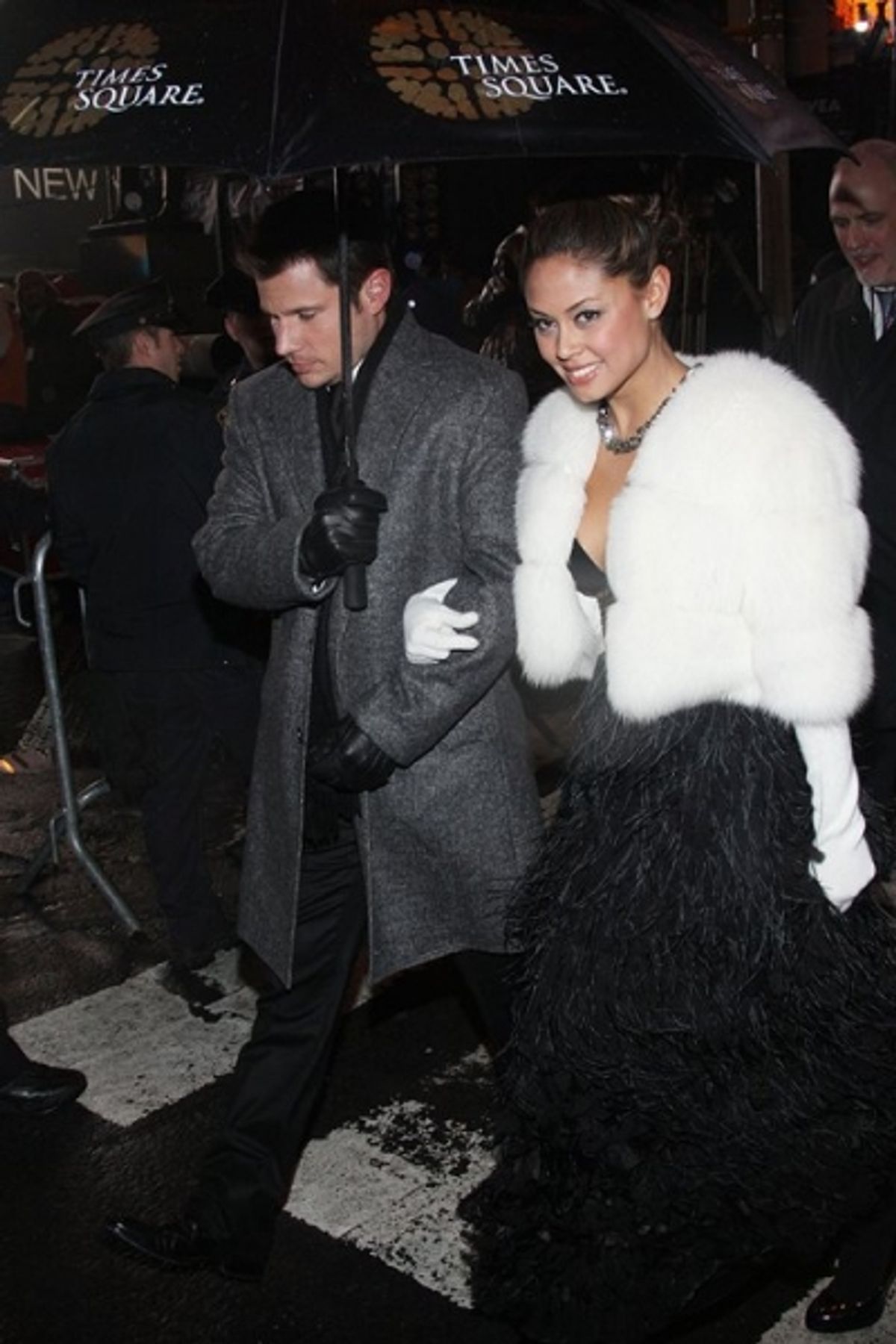 Nick Lachey and Vanessa Minillo 
 at 