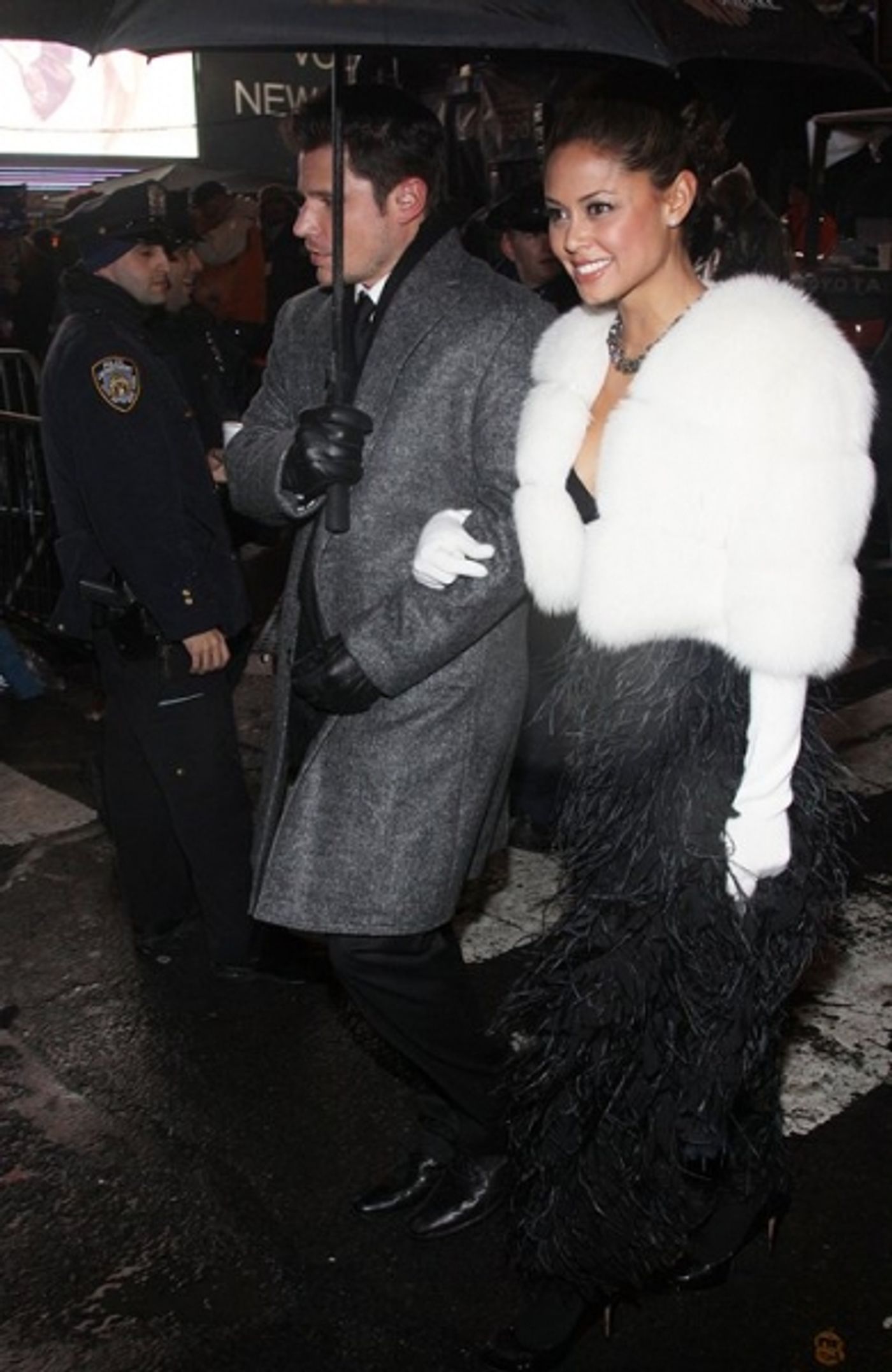 Photo Coverage: HAIR Cast & More Perform at New Year's Eve in NYC! Photo Coverage: HAIR Cast & More Perform at New Year's Eve in NYC! Image