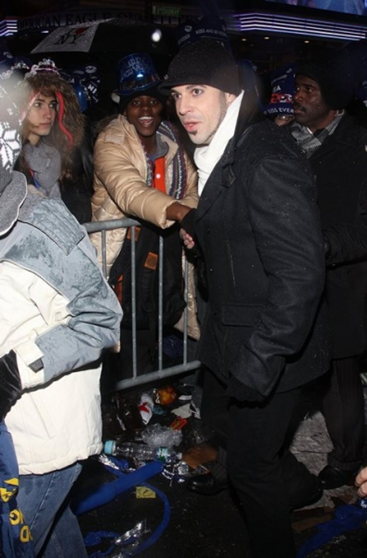 Photo Coverage: HAIR Cast & More Perform at New Year's Eve in NYC! Photo Coverage: HAIR Cast & More Perform at New Year's Eve in NYC! Image