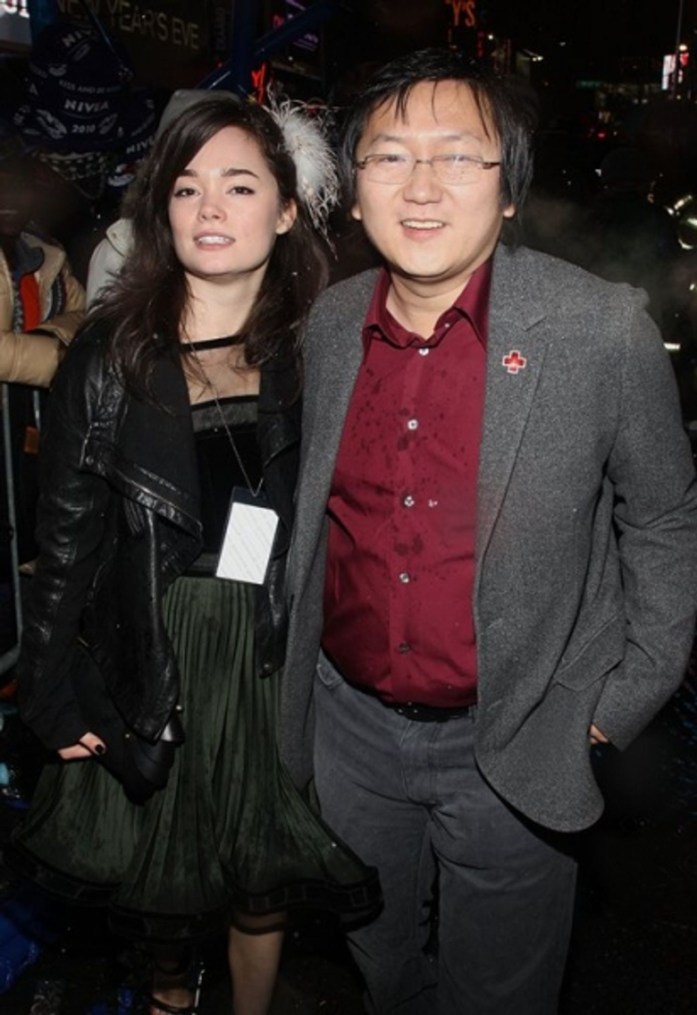 Photo Coverage: HAIR Cast & More Perform at New Year's Eve in NYC! Photo Coverage: HAIR Cast & More Perform at New Year's Eve in NYC! Image