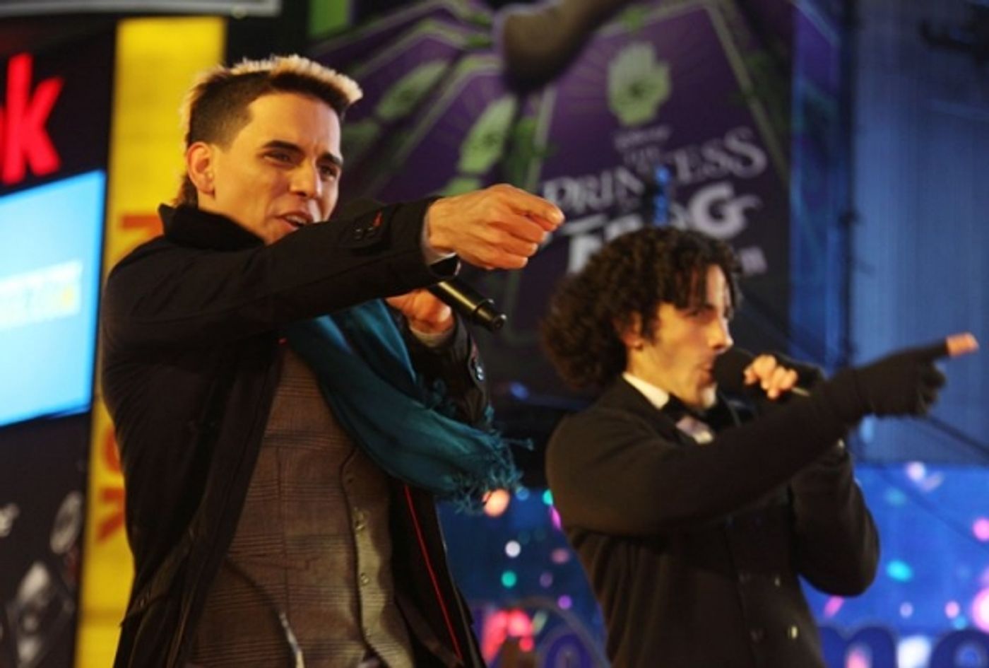 Photo Coverage: HAIR Cast & More Perform at New Year's Eve in NYC! Photo Coverage: HAIR Cast & More Perform at New Year's Eve in NYC! Image