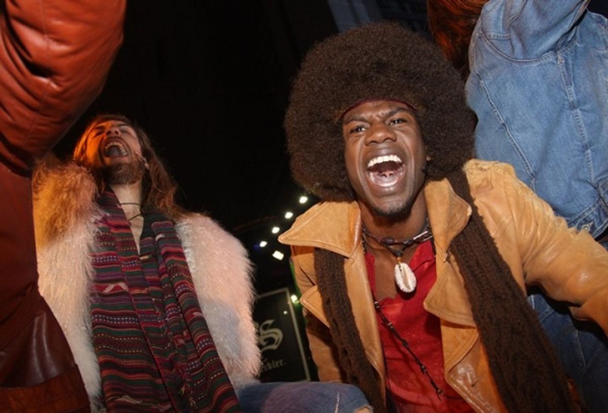 The Cast of  HAIR! at 