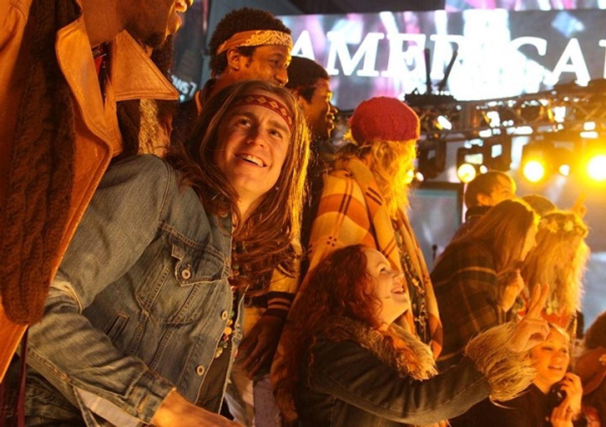 The Cast of  HAIR! at 