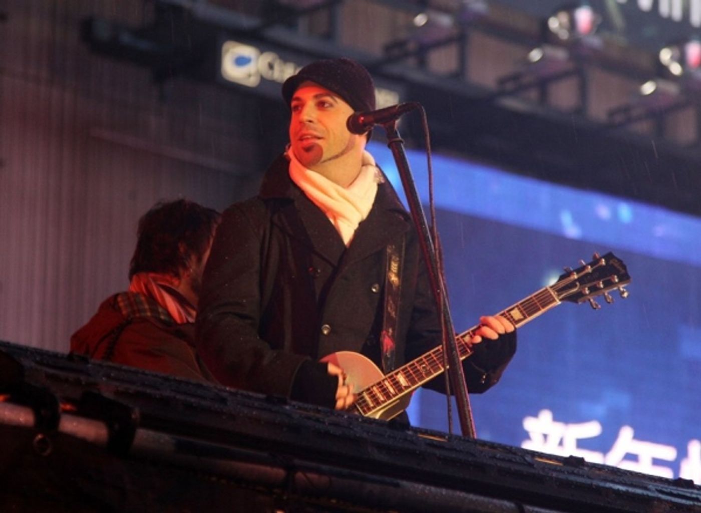 Photo Coverage: HAIR Cast & More Perform at New Year's Eve in NYC! Photo Coverage: HAIR Cast & More Perform at New Year's Eve in NYC! Image