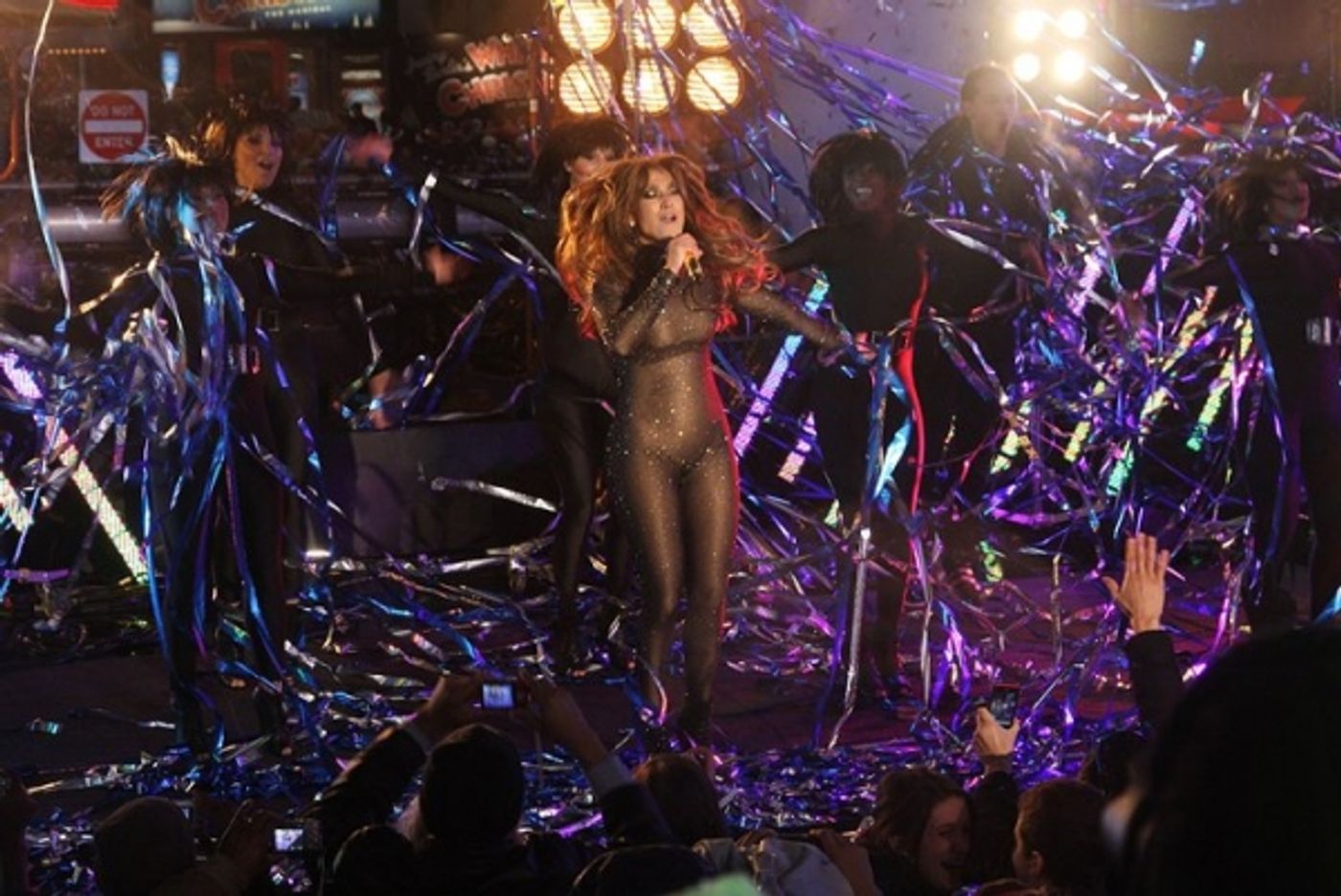 Photo Coverage: HAIR Cast & More Perform at New Year's Eve in NYC!  Image
