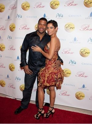 Michael Strahan and Nicole Murphy  Photo