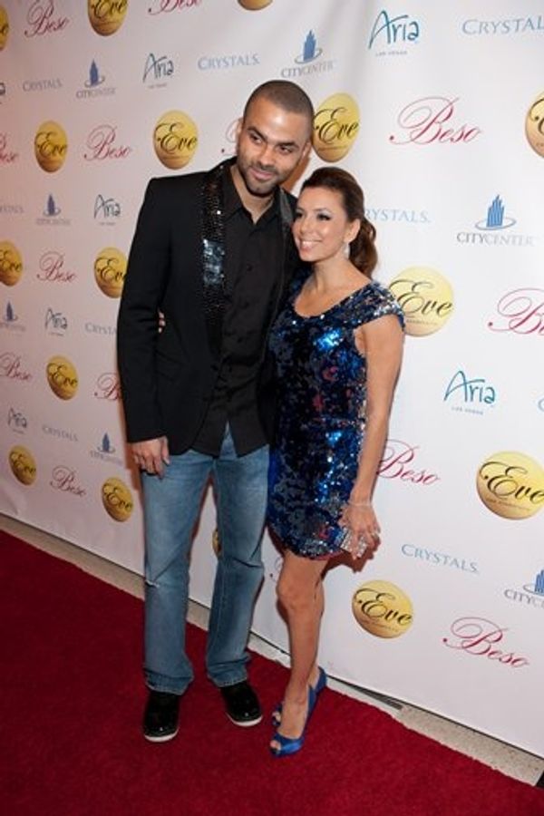  Tony Parker and Eva Longoria Parker  Photo