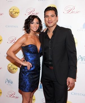 Courtney Mazza and Mario Lopez @ BroadwayWorld Courtney Mazza and Mario Lopez Photo