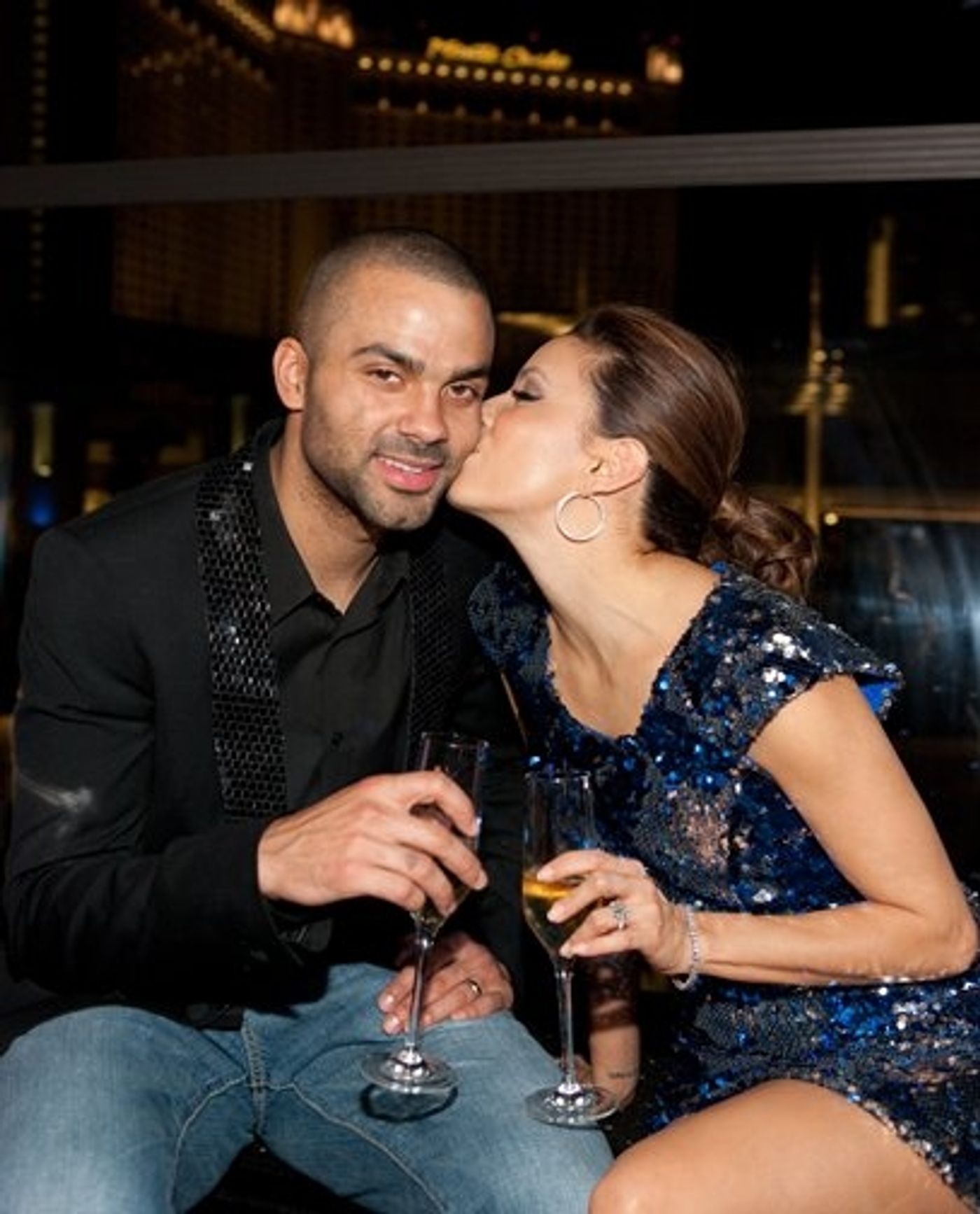 Photo Coverage: Longoria, Lopez & Parker Ring in the New Year at Eve NIghtclub in Las Vegas  Image
