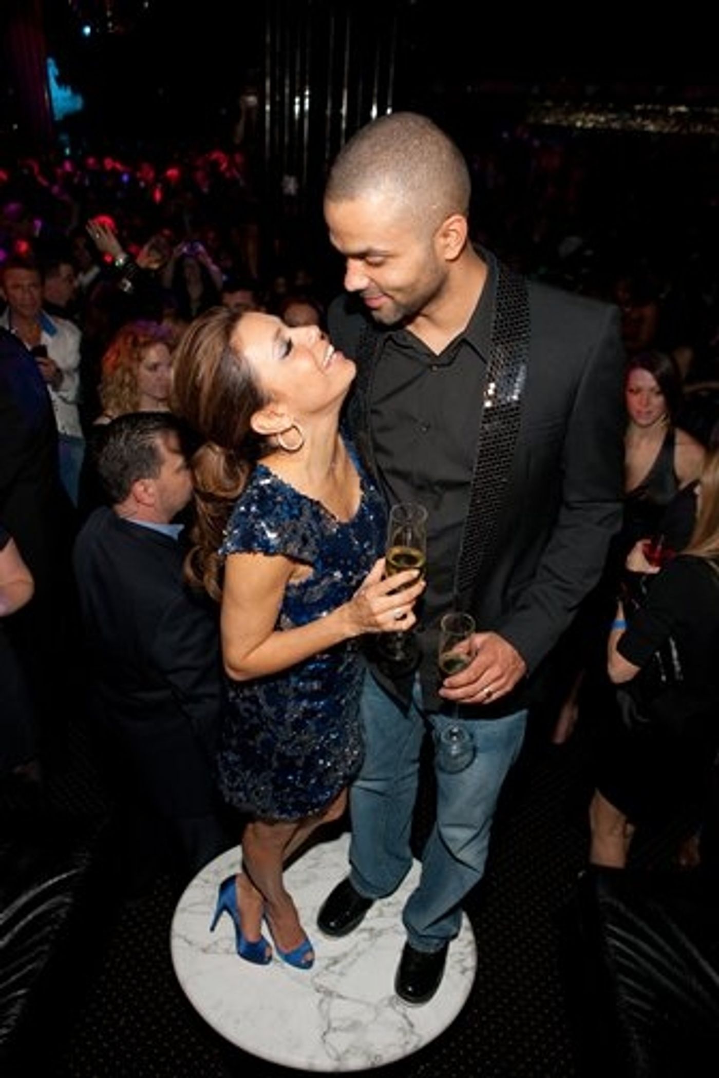 Photo Coverage: Longoria, Lopez & Parker Ring in the New Year at Eve NIghtclub in Las Vegas  Image
