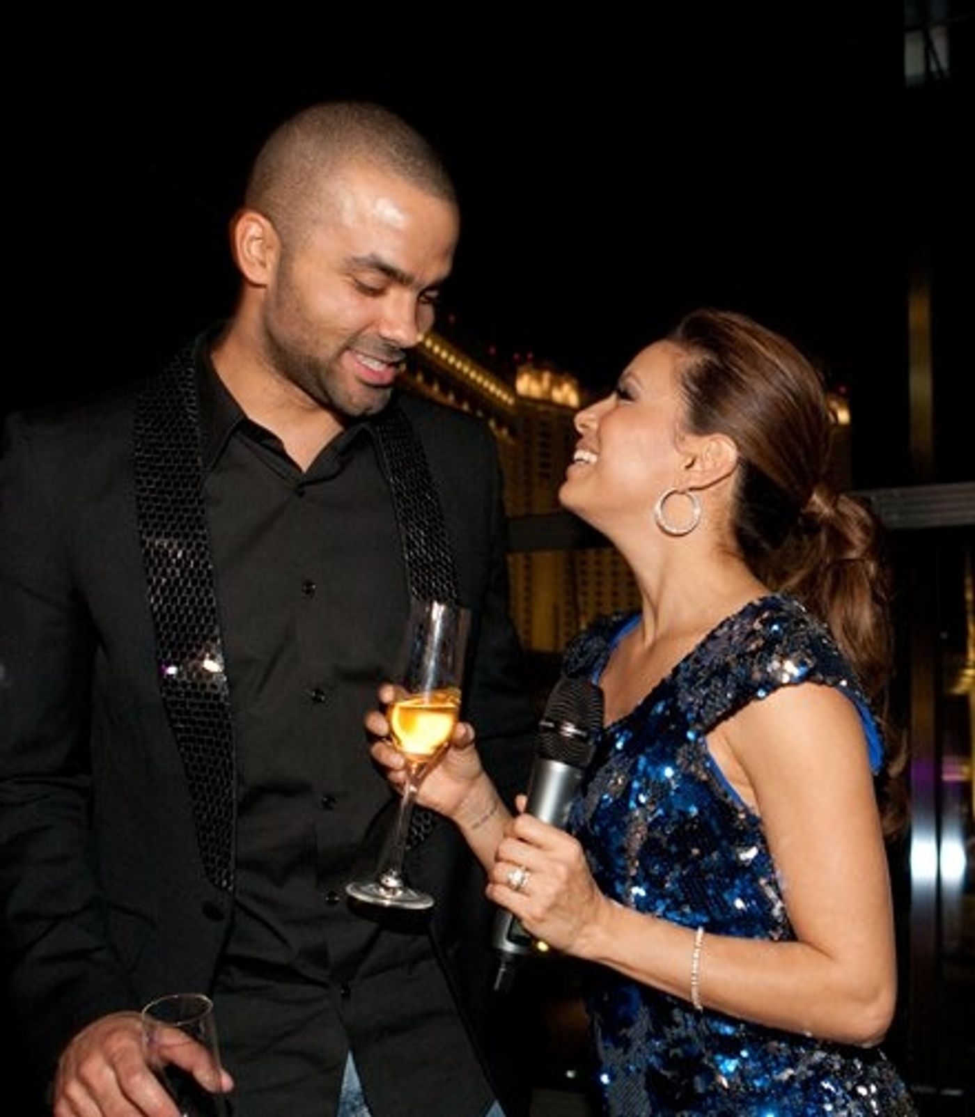 Photo Coverage: Longoria, Lopez & Parker Ring in the New Year at Eve NIghtclub in Las Vegas  Image
