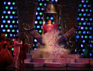 Harvey Fierstein during the final performance curtain call for HAIRSPRAY ( The winner Photo