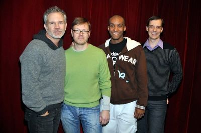 Dan Via, Gerald McCullouch, Bjorn DuPaty and David Hilder  Photo