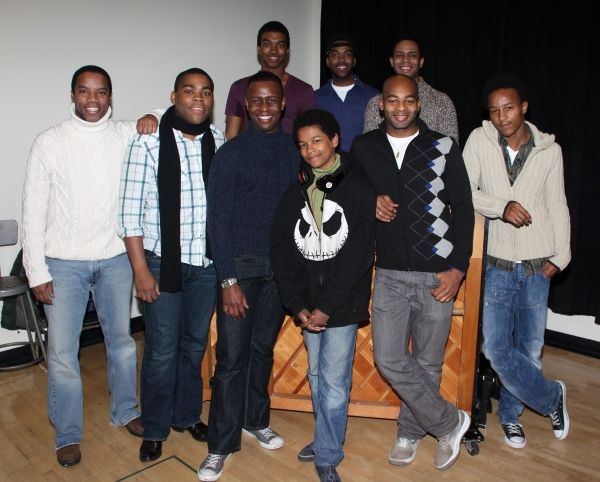 ChristIan White, Julius Thomas III, Derrick Cobey. Front row: Rodney Hicks, Sean Brad Photo