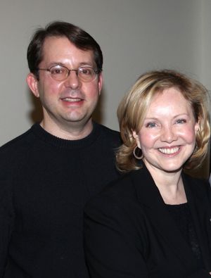 (l-r) David Loud (music director), Susan Stroman Photo