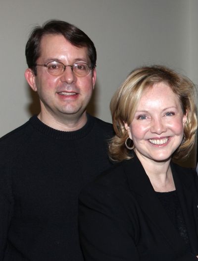 (l-r) David Loud (music director), Susan Stroman Photo