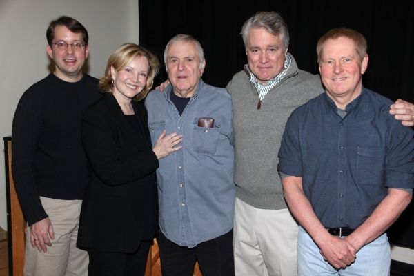  David Loud (music director), Susan Stroman, John Kander, David Thompson, Larry Hochm Photo