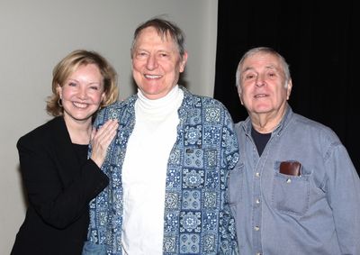 Susan Stroman, John Cullum & John Kander Photo