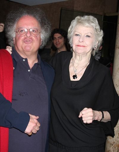 James Levine and Elaine Stritch Photo