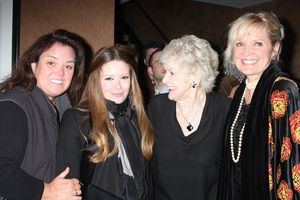 Rosie O'Donnell, Natasha Lyonne, Elaine Strich and Christine Ebersole @ BroadwayWorld Rosie O'Donnell, Natasha Lyonne, Elaine Strich and Christine Ebersole Photo