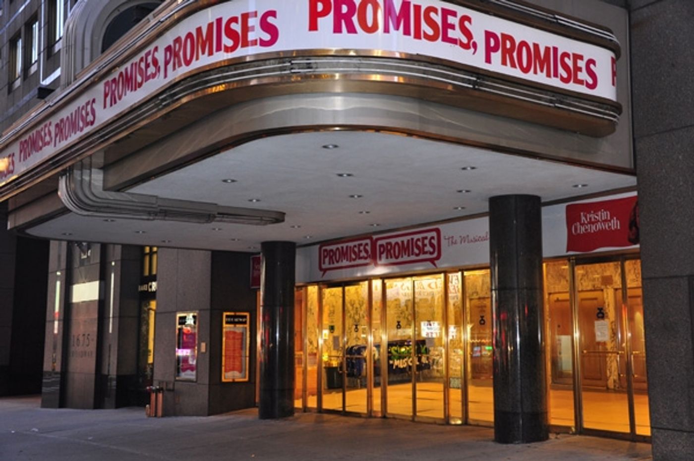 Photo Coverage: PROMISES, PROMISES Marquee Revealed Part 1!  Image
